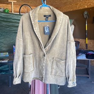 Oversized Shacket / Shirt Jacket